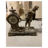 VINTAGE CLOCK ARM NEEDS REPAIRED 17" H X 20" L X