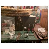 DECORATIVE HOOKS, EASEL, PICTURE HOLDERS