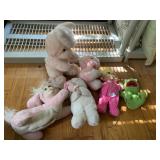 TROLL DOLL AND STUFFED ANIMALS