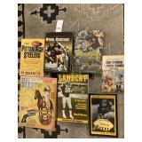 STEELERS BOOKS INCLUDING LAMBERT