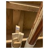 WOOD TRIM IN 2 PIPES INCLUDES 5/8 X 3/4 RL