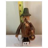 SMOKER ERZGEBIRGE GERMAN DEMOCRATIC REPUBLIC 7" H