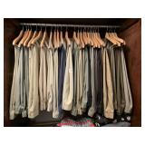 MENï¿½S DRESS SLACKS RANGES FROM 40X 30