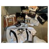 SPORTS SHIRTS INCLUDING PENGUINS SOME WITH TAGS