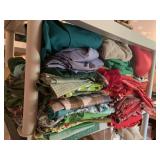 JAM PACKED SHELVING OF FABRIC NO SHELF