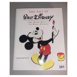 THE ART OF WALT DISNEY COFFEE TABLE ROOM