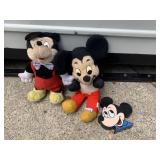 MICKEY MOUSE PLUSH ANIMALS
