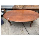 OVAL CHERRY COFFEE TABLE
