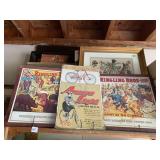 ASSORTED PICTURES AND FRAMES