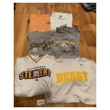 ALL 2X STEELERS SHIRTS INCLUDING NIKE AND