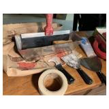 MUD BOX, DRYWALL TOOLS, DRYWALL TAPE, SANDER