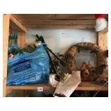 HALLOWEEN WREATH AND CHRISTMAS BAG