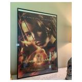 HUNGER GAMES POSTER IN POSTER FRAME