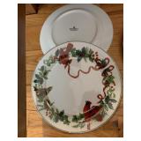 26 ROYAL NORFOLK CARDINAL DINNER PLATES