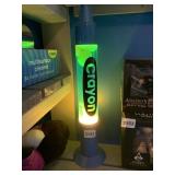 CRAYON LIGHT UP LAVA LAMP