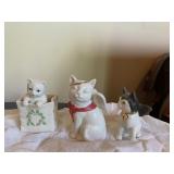 LENOX CAT SHAKER AND FIGURES