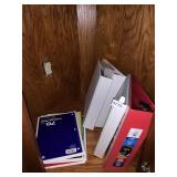 BINDERS AND NOTEBOOKS