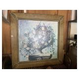 GREAT VERY LARGE 50" X 50" PRINT IN FRAME