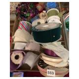 DRAWER OF ASSORTED RIBBONS