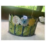 13X8X8TIN PLANTER