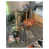 ICE CREAM SCOOP, CANDLE HOLDER, VICTORIAN