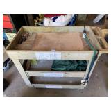 THREE TIER ROLLING UTILITY CART