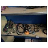 COSTUME JEWELRY INCL. SHARK TOOTH