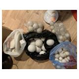 STYROFOAM BALLS ETC.