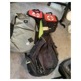 BACK PACKS VANS, ETC.