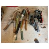 HEDGE TRIMMER AND ELECTRIC CHAIN SAW WITH LOPPERS