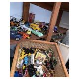 TOY VEHICLES INCLUDING REMOTE CONTROL, BASKET