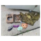 TIGER COSTUME AND MASKS TIGER IN BOX