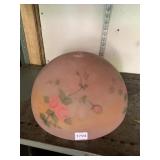 REVERSE PAINTED LAMP SHADE