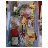 RIBBON AND BEADS AND CRAFTING PLUMES