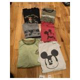 ALL 2X DISNEY SHIRTS INCLUDING MICKEY, LION KING,