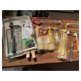 PAINT ROLLERS AND BRUSHES