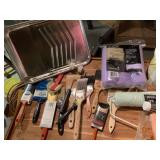 NEW PAINT BRUSHES, ROLLERS, PANS