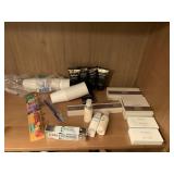 TRAVEL SOAPS, TOOTHBRUSHES, TOOTHPASTE