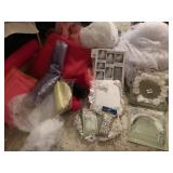 LARGE PIECES OF TULLE/NETTING, COLORED TULLE,