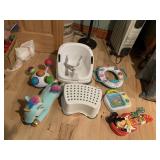 MICKEY GUITAR, BOOSTER, POTTY SEAT, BOPPER TOY,