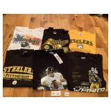 ALL XL STEELERS SHIRTS ONE NEW