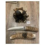 KNIFE STAINLESS STEEL BLADE 11" H W/ WEB AND