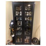 PITTSBURGH STEELER LIGHT UP DISPENSER WOOD BASE