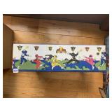 POWER RANGERS PAINTED STEP STOOL