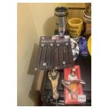 STEELERS KNIFE AND WINE CORK, POPPER TOPPER IN