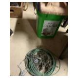 TAMPER TOP, CAT LITTER, ROUTER AND TABLE W/