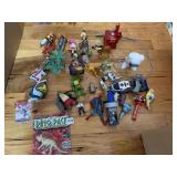 ACTION FIGURES INCLUDING DISNEY, TENT, MARVEL,