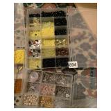 TOTES OF BEADS FOR JEWELRY MAKING