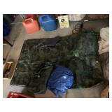 3 TARPS INCLUDING CAMO