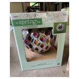 ELEMENTS CANDLE HOLDER AND SPRING GLOBE